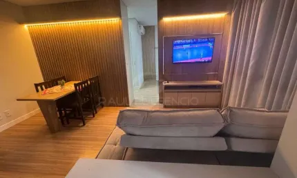 Apartamento mobiliado na gleba, na rua do shopping aurora. 1 quarto com split , 1 vaga