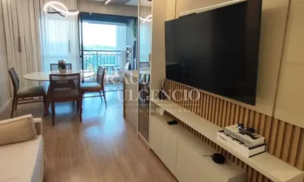 APARTAMENTO COM 2 QUARTOS SENDO 1 SUITE, COMPLETO EM ARMARIOS PLANEJADOS COM CHURRASQUEIRA NA SACADA