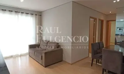 Apartamento semimobiliado Ed. Max Living - Gleba Palhano