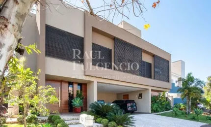 Casa de alto padrao com 4 suites no royal park em londrina