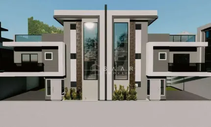Sobrado com 3 dormitórios à venda, 140 m² por r$ 820.000,00 - xaxim - curitiba/pr