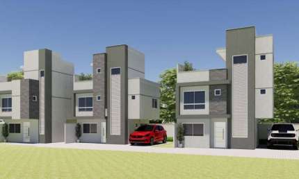 Sobrado com 3 dormitórios à venda, 117 m² por R$ 698.000,00 - Portão - Curitiba/PR