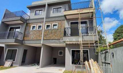 Sobrado com 3 dormitórios à venda, 122 m² por R$ 675.000 - Uberaba - Curitiba/PR