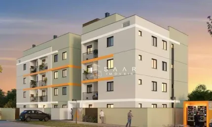 Apartamento com 2 dormitórios à venda, 52 m² por R$ 446.234,00 - Hauer - Curitiba/PR