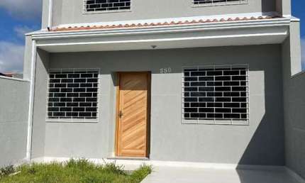 Sobrado com 3 dormitórios sendo 01 suite  à venda, 90 m² por R$ 430.000 - Costeira - São José dos Pinhais/PR