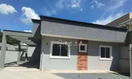Casa com 2 dormitórios à venda, 45 m² por r$ 385.000,00 - colônia rio grande - são josé dos pinhais/pr