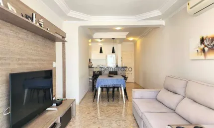 Apartamento a venda em Pitangueiras- Guarujá, 03 dormitórios, com lazer e 02 vagas de garagem