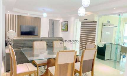 Apartamento com 03 dormitórios,varanda gourmet, 02 vagas, lazer
