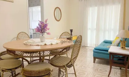 Apartamento na praia de pitangueiras, 01 dormitório, 01 vaga