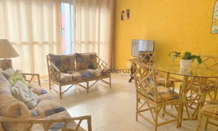 Apartamento na praia das astúrias,  02 dormitórios, 01 vaga