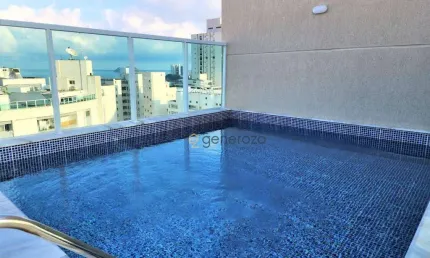 Apartamento para venda na praia de Pitangueiras, prédio novo, 03 dormitórios, com sacada gourmet e lazer no prédio