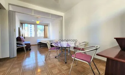 Apartamento a venda na praia das pitangueiras, 01 dormitório, 01 vaga de garagem, a 01 quadra da praia