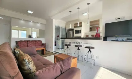 Apartamento para venda na praia das astúrias, 02 dormitórios, com varanda gourmet e lazer no prédio