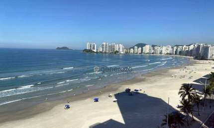 Apartamento frente total para o mar, 03 dormitórios, 02 vagas, Pitangueiras