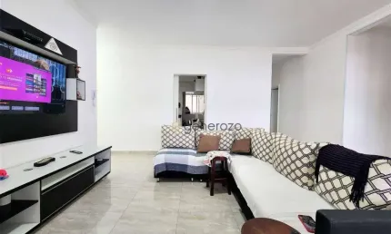 Apartamento para venda na praia das pitangueiras, frente ao mar, 03 dormitórios, reformado