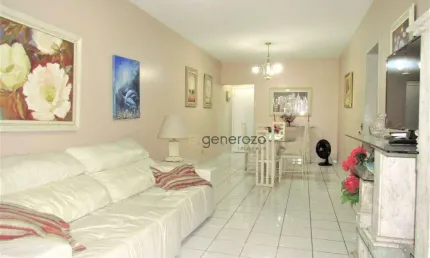 Apartamento para venda na praia das Pitangueiras, 02 dormitórios, com 02 vagas de garagem e lazer no prédio