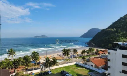 Cobertura a venda na praia do Tombo, 03 dormitórios, 02 vagas de garagem, com linda vista para o mar