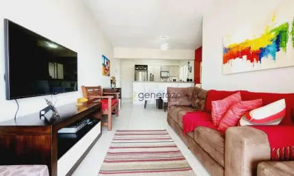 Apartamento a venda na praia das astúrias, 03 dormitórios, 02 vagas de garagem e lazer completo
