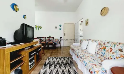 Apartamento na praia das astúrias, 02 dormitórios, 01 vaga de garagem