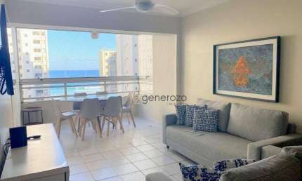 Apartamento á venda na praia das Pitangueiras, 03 dormitórios, 01 suíte, 01 vaga de garagem.