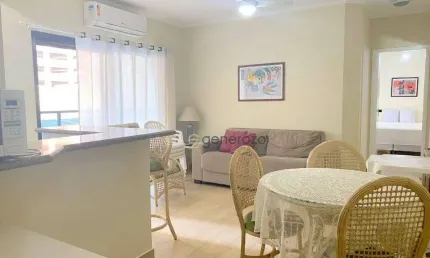 Apartamento à venda na praia das pitangueiras, 02 dormitórios, 02 vagas, lazer