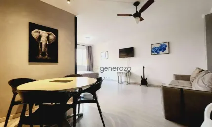 Apartamento tipo studio a venda na praia das pitangueiras, com garagem, a 02 quadras da praia