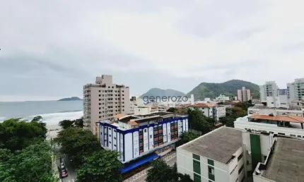 Apartamento a venda na praia do tombo, varanda gourmet, 03 dormitórios, com 02 vagas de garagem
