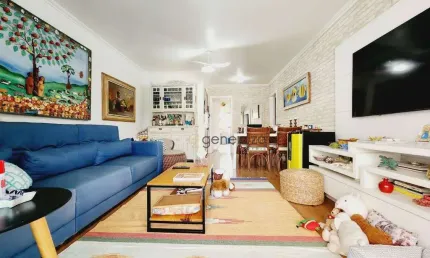 Apartamento a venda na praia das astúrias, 02 dormitórios, com garagem e lazer