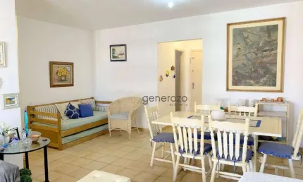 Apartamento a venda na praia das Pitangueiras, 03 dormitórios, 02 vagas e lazer