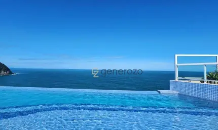 Apartamento duplex a venda no canto do Tortuga, 02 suítes, frente ao mar, com excelente área de lazer