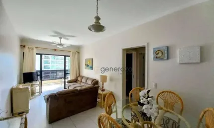 Apartamento com 2 dormitórios à venda, 90 m² por r$ 585.000,00 - pitangueiras - guarujá/sp