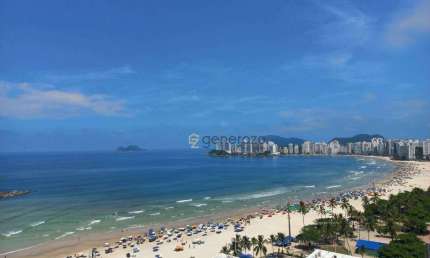 Apartamento com 3 dormitórios à venda, 200 m² por R$ 1.800.000 - Praia das Pitangueiras - Guarujá/SP