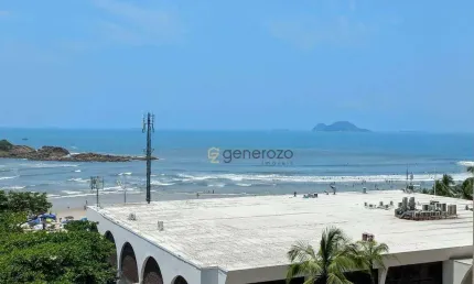 Apartamento a venda na praia das pitangueiras, na quadra da praia, 02 dormitórios, com vista para o mar