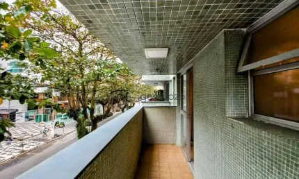 Apartamento com 1 dormitório à venda, 74 m² por r$ 400.000,00 - pitangueiras - guarujá/sp