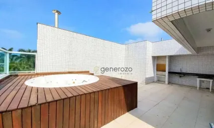 Cobertura com 3 dormitórios à venda, 247 m² por R$ 1.400.000 - Tombo - Guarujá/SP