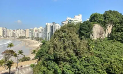 Apartamento com 1 dormitório à venda, 60 m² por R$ 450.000 - Pitangueiras - Guarujá/SP