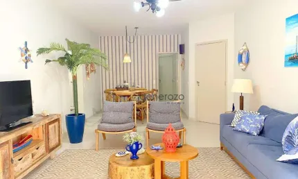 Apartamento na praia das pitangueiras, 03 dormitórios, 02 vagas