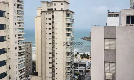 Apartamento a venda na praia das Pitanngueiras, 02 dormitórios, com sacada, 01 vaga de garagem