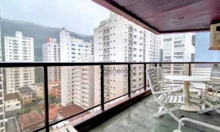 Apartamento á venda na praia das pitangueiras, 03 dormitórios com 02 vagas de garagem