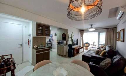 Apartamento com 3 dormitórios à venda, 100 m² por R$ 990.000 - Pitangueiras - Guarujá/SP