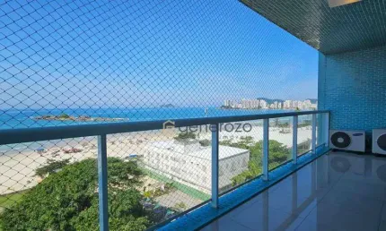 Apartamento com 4 dormitórios à venda, 194 m² por R$ 1.650.000 - Praia das Pitangueiras - Guarujá/SP