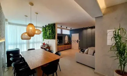 Apartamento com 3 dormitórios à venda, 107 m² por R$ 650.000,00 - Pitangueiras - Guarujá/SP