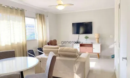 Apartamento na praia das Pitangueiras, 02 dormitórios, 01 vaga, lazer