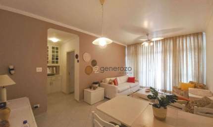 Apartamento com 1 dormitório à venda, 65 m² por R$ 460.000,00 - Pitangueiras - Guarujá/SP