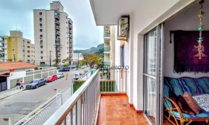 Apartamento à venda na praia das astúrias,02 dormitórios, 01 vaga