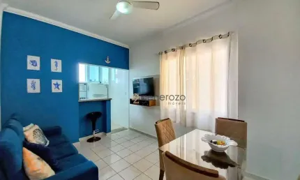 Apartamento com 2 dormitórios à venda, 60 m² por r$ 450.000 - pitangueiras - guarujá/sp