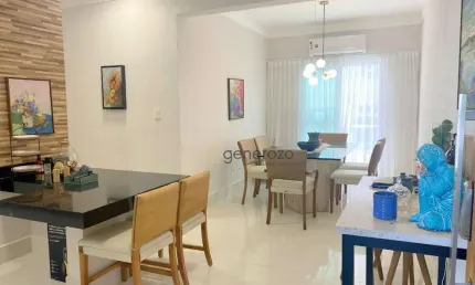 Apartamento à venda na praia do Tombo, 02 dormitórios, 02 vagas, lazer