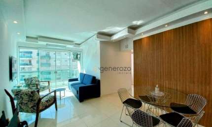 Apartamento com 2 dormitórios à venda, 90 m² por R$ 625.000,00 - Pitangueiras - Guarujá/SP