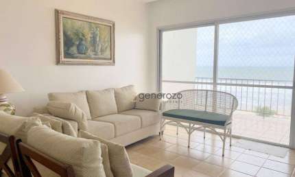 Apartamento na praia das Pitangueiras, 03 suítes, 02 vagas, lazer, frente à praia