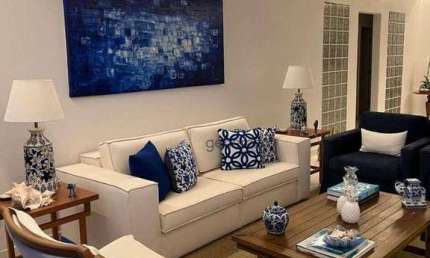 Apartamento frente total para o mar, 03 suítes, 01 vaga, Praia das Pitangueiras